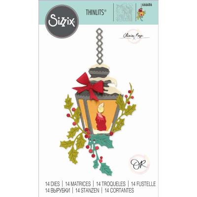 Sizzix Thinlits Olivia Rose Cutting Dies - Lamp Light